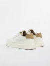 Pantofi Casual Barbati 2502-1 WHITE-BEIGE | MEI