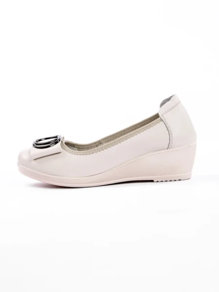 Pantofi cu Platforma 57-9 CREAM | ADVANCER