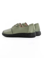 Pantofi Casual Dama din piele naturala 2816 GREEN | ADVANCER