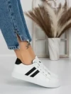 Sneakers Dama 976 WHITE-BLACK | FASHION