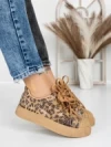 Sneakers Dama ABC-529 LEOPARD | FASHION