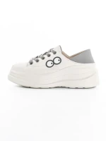 Pantofi Sport Dama cu Platforma KM2817 CREAM | ADVANCER