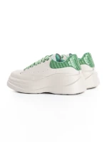 Pantofi Sport Dama cu Platforma KM2817-2 GREEN | ADVANCER