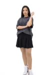 Tricou Dama NG3689 NEGRU | KIKIRIKI