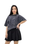 Tricou Dama NG3689 NEGRU | KIKIRIKI
