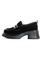 Pantofi Casual Dama din piele naturala S22099NL BLACK | FORMAZIONE