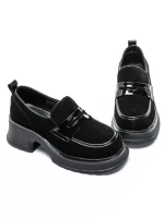 Pantofi Casual Dama din piele naturala S22099NL BLACK | FORMAZIONE