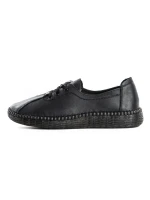 Pantofi Casual Dama din piele naturala 2810 BLACK | FORMAZIONE