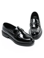 Pantofi Casual Dama din piele naturala 30024L BLACK | FORMAZIONE