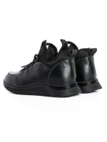 Pantofi Sport Dama din piele naturala 3757 BLACK | FORMAZIONE
