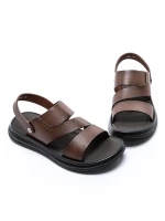 Мъжки сандали 72009 Кафяво » MeiMall.bg