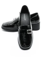 Pantofi Casual Dama din piele naturala 6295 BLACK | GALOP
