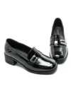 Pantofi Casual Dama din piele naturala 6295 BLACK | GALOP