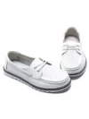 Pantofi Casual Dama din piele naturala K98104 WHITE | GALOP