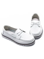 Pantofi Casual Dama din piele naturala K98104 WHITE | GALOP