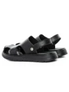 Sandale Barbati din piele naturala 619008 BLACK | ADVANCER