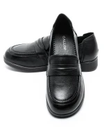 Pantofi Casual Dama din piele naturala 9066 BLACK | GALOP