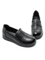 Pantofi Casual Dama din piele naturala 9066 BLACK | GALOP