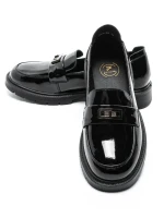 Pantofi Casual Dama din piele naturala 8301-35 BLACK | FORMAZIONE