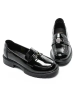 Pantofi Casual Dama din piele naturala 8301-35 BLACK | FORMAZIONE