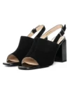 Sandale Dama din piele naturala K24095-7893 BLACK | ADVANCER