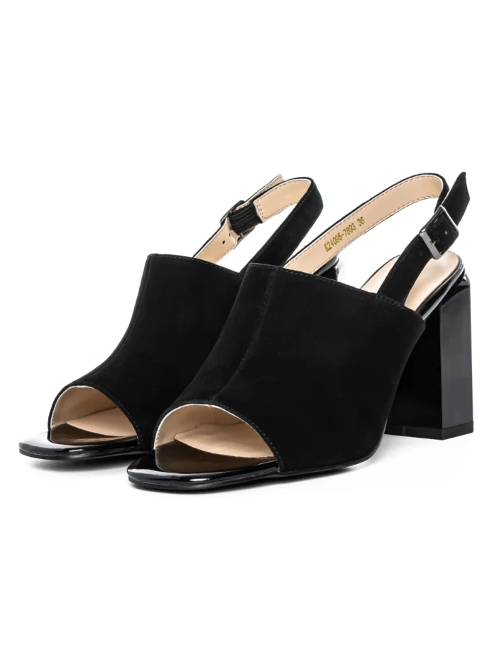 Sandale Dama din piele naturala K24095-7893 BLACK | ADVANCER