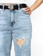 Blugi Dama SL1231 ALBASTRU | MINA