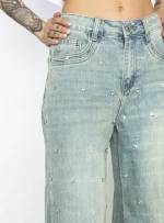 Blugi Dama BIG-F31769 ALBASTRU | FASHION