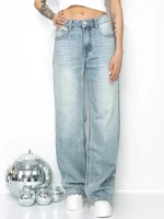 Blugi Dama ML079 ALBASTRU | FASHION