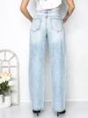 Blugi Dama BQ9917 ALBASTRU | FASHION