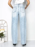 Blugi Dama BQ9917 ALBASTRU | FASHION