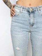 Blugi Dama SZ2888-H ALBASTRU | FASHION