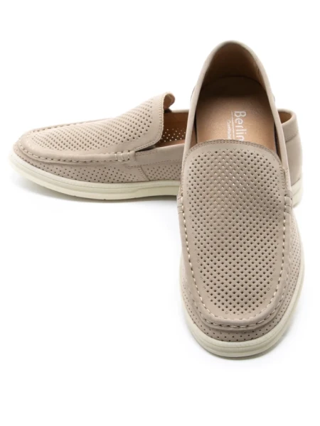 Mocasini Barbati din piele naturala F1909606-1 APRICOT | BERLINER