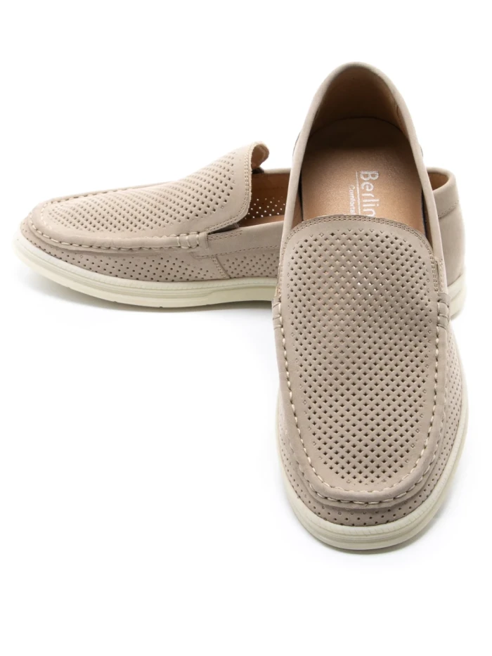 Mocasini Barbati din piele naturala F1909606-1 APRICOT | BERLINER
