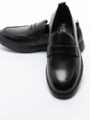 Mocasini Barbati din piele naturala Z24524-2 BLACK | BERLINER