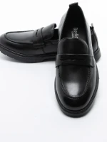 Mocasini Barbati din piele naturala Z24524-2 BLACK | BERLINER