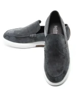 Mocasini Barbati din piele naturala Z17051-33 GREY | BERLINER