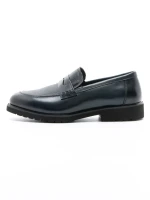 Mocasini Barbati din piele naturala F12042-1 BLUE | BERLINER