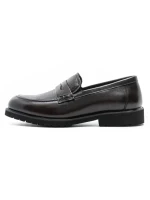 Mocasini Barbati din piele naturala F12042-1 COFFEE | BERLINER