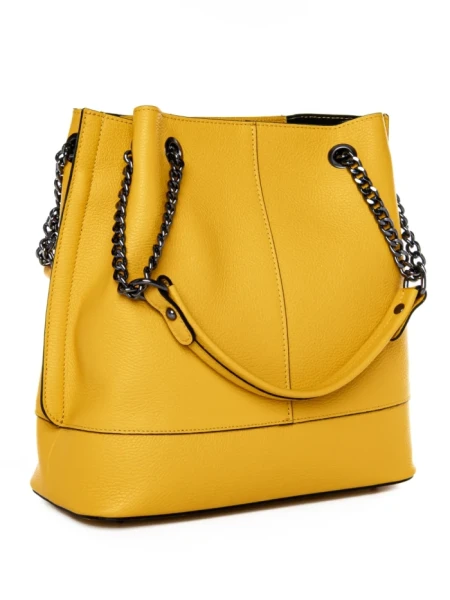Genti Dama Din Piele Naturala GD25 YELLOW | FORSETI