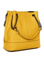 Genti Dama Din Piele Naturala GD25 YELLOW | FORSETI