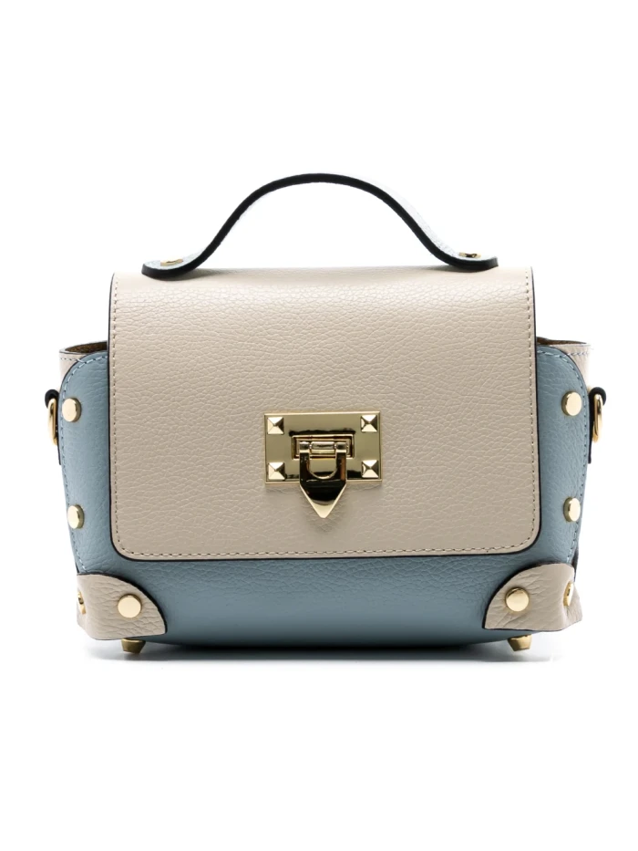 Genti Dama Din Piele Naturala GD32 CREAM-BLUE | FORSETI
