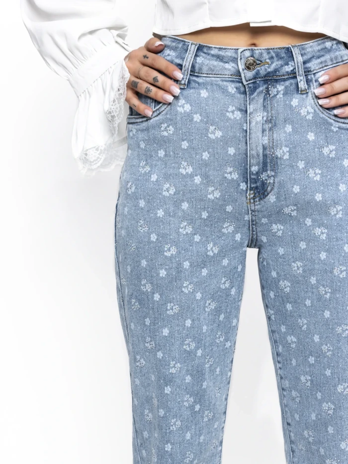 Blugi Dama SL2109 ALBASTRU | MINA