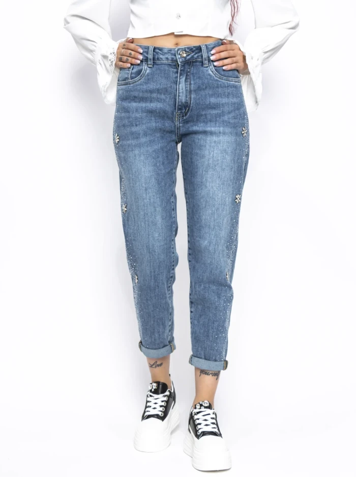 Blugi Dama RF061 ALBASTRU | MINA