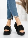 Papuci Dama cu Platforma 8587 BLACK | MEI