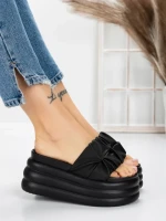 Papuci Dama cu Platforma 8587 BLACK | MEI