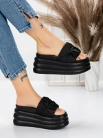 Papuci Dama cu Platforma 8587 BLACK | MEI