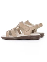 Sandale Dama din piele naturala 56681 APRICOT | BERLINER