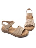 Sandale Dama din piele naturala 53302 APRICOT | BERLINER