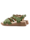 Sandale Dama din piele naturala 22108 GREEN | FORMAZIONE